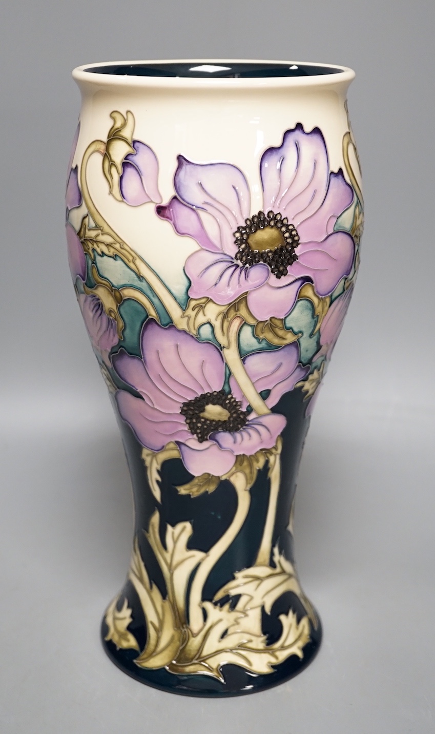 A Moorcroft ‘Daughter of the Wind' vase, by Kerry Goodwin, 2015, limited edition 44/100, boxed., 31cms high.